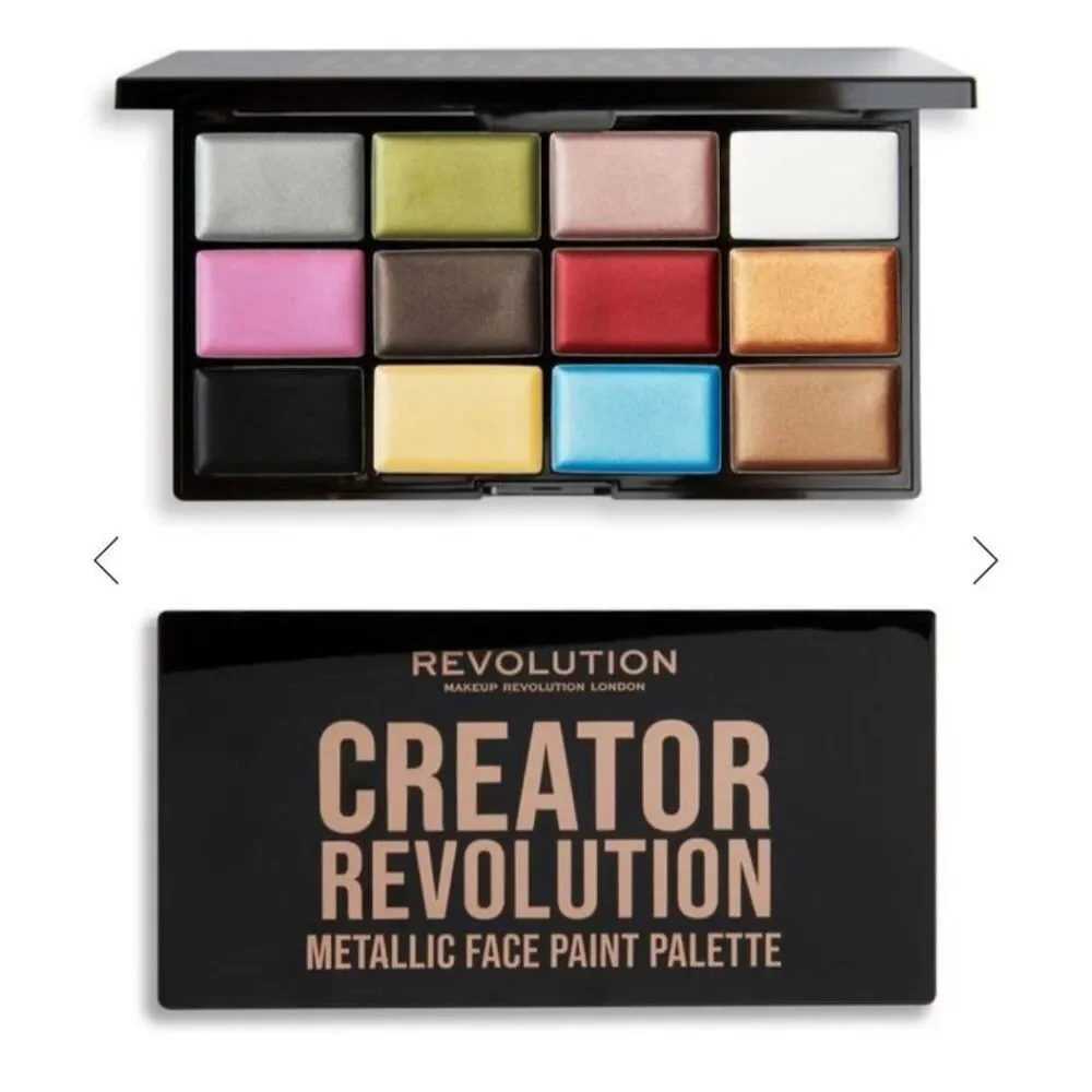 Revolution Beauty Creator Revolution Metallic Face Paint‎ Palette